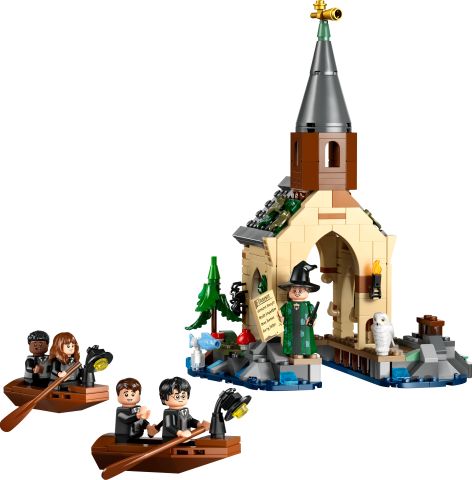 LEGO® Harry Potter™ Hogwarts™ Şatosu Kayıkhanesi 76426 -Harry Potter Hayranları için 7 Minifigür İçeren Koleksiyonluk Yaratıcı Oyuncak Yapım Seti (350 Parça)