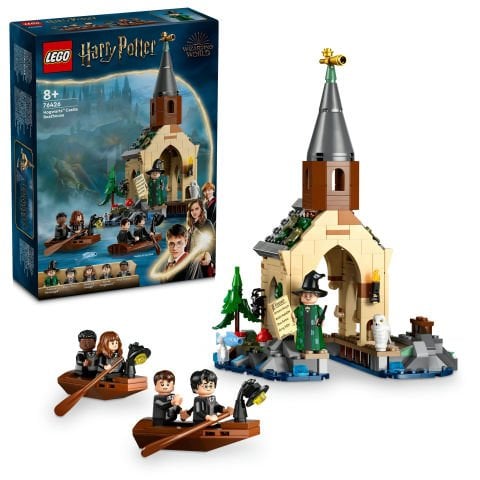 LEGO® Harry Potter™ Hogwarts™ Şatosu Kayıkhanesi 76426 -Harry Potter Hayranları için 7 Minifigür İçeren Koleksiyonluk Yaratıcı Oyuncak Yapım Seti (350 Parça)