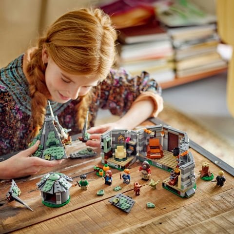 LEGO® Harry Potter™ Hagrid’in Kulübesi: Beklenmedik Bir Ziyaret 76428 -Harry Potter Hayranları için 5 Minifigür İçeren Koleksiyonluk Yaratıcı Oyuncak Yapım Seti (896 Parça)