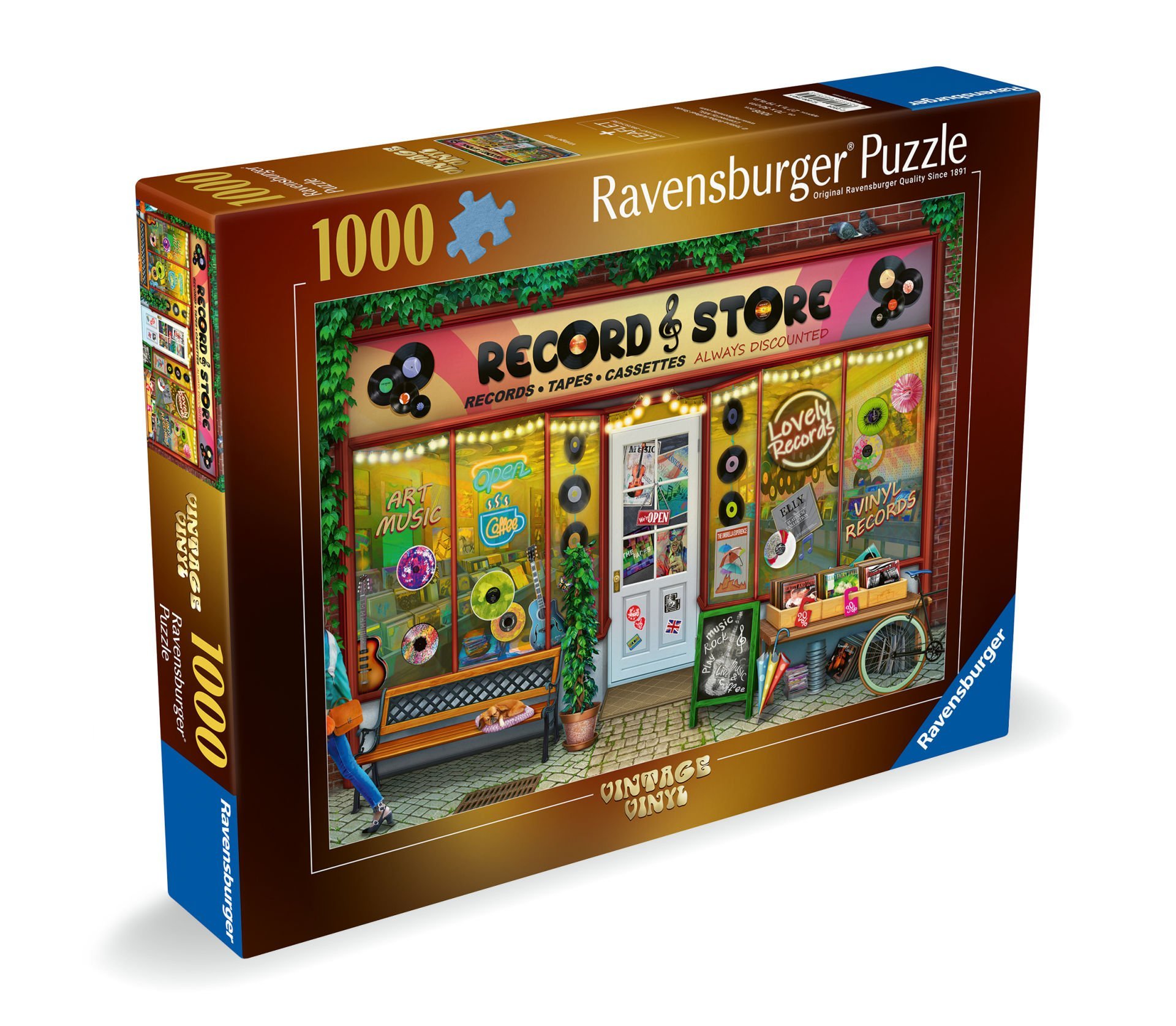 1000 Parçalı Puzzle Plakçı