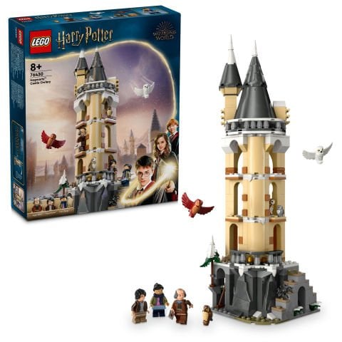 LEGO® Harry Potter™ Hogwarts™ Şatosu Baykuşhanesi 76430 - Baykuş Figürü İçeren Koleksiyonluk Yaratıcı Oyuncak Yapım Seti