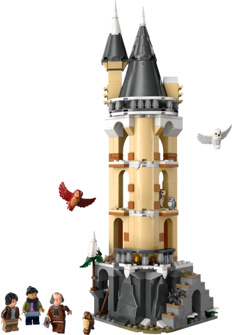 LEGO® Harry Potter™ Hogwarts™ Şatosu Baykuşhanesi 76430 - Baykuş Figürü İçeren Koleksiyonluk Yaratıcı Oyuncak Yapım Seti