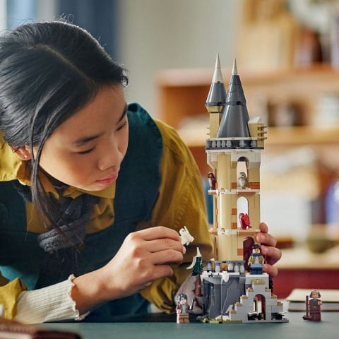 LEGO® Harry Potter™ Hogwarts™ Şatosu Baykuşhanesi 76430 - Baykuş Figürü İçeren Koleksiyonluk Yaratıcı Oyuncak Yapım Seti (364 Parça)