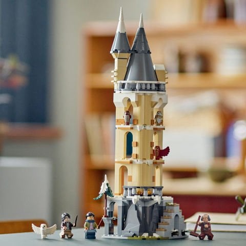 LEGO® Harry Potter™ Hogwarts™ Şatosu Baykuşhanesi 76430 - Baykuş Figürü İçeren Koleksiyonluk Yaratıcı Oyuncak Yapım Seti