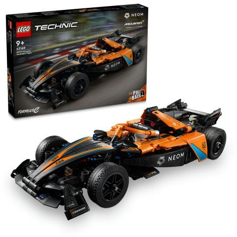 LEGO® Technic NEOM McLaren Formula E Yarış Arabası 42169 - Koleksiyonluk Yaratıcı Yarış Arabası Model Yapım Seti (452 Parça)