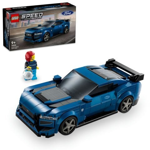 LEGO® Speed Champions Ford Mustang Dark Horse Spor Araba 76920 - Koleksiyonluk ve Sergilenebilir Yaratıcı Oyuncak Model Yapım Seti (344 Parça)