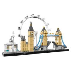 LEGO Architecture Londra 21034 - Seyahat, Mimari ve Tarih Meraklısı Yetişkinler için Yapım Seti (468 Parça)
