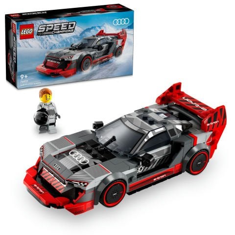 LEGO® Speed Champions Audi S1 e-tron quattro Yarış Arabası 76921 - Koleksiyonluk ve Sergilenebilir Yaratıcı Oyuncak Model Yapım Seti (274 Parça)