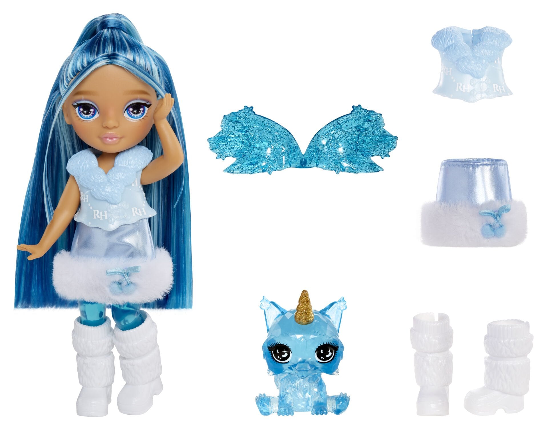 Rainbow High Littles Gökkuşağı Perisi Bebekleri Sapphire Bradshaw