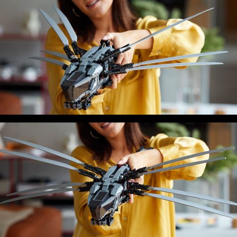 LEGO® Icons Dune: Çöl Gezegeni Atreides Royal Ornithopter 10327 - Yetişkinler için Koleksiyonluk Yaratıcı Model Yapım Seti (1369 Parça)