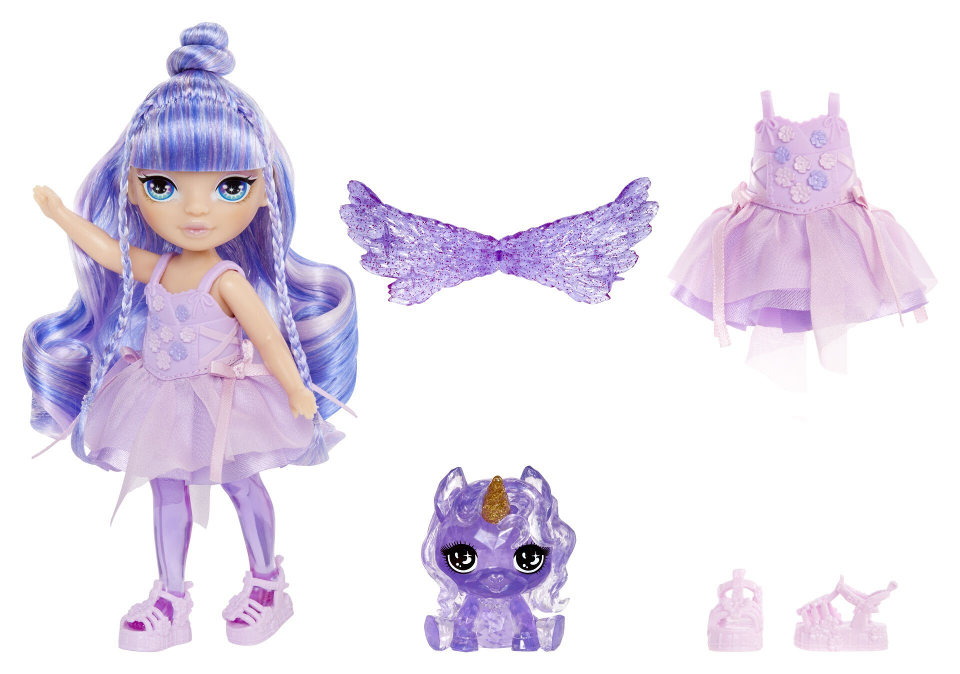 Rainbow High Littles Gökkuşağı Perisi Bebekleri Amethyst Willow