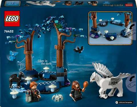 LEGO® Harry Potter™ Yasak Orman: Sihirli Yaratıklar 76432 -Koleksiyonluk Yaratıcı Oyuncak Yapım Seti (172 Parça)