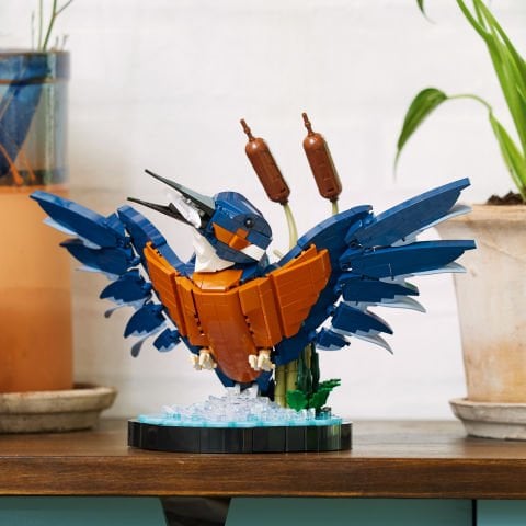 LEGO® Icons Yalıçapkını Kuşu 10331 - Kuş Sever Yetişkinler için Koleksiyonluk, Sergilenebilir Yaratıcı Model Yapım Seti (834 Parça)