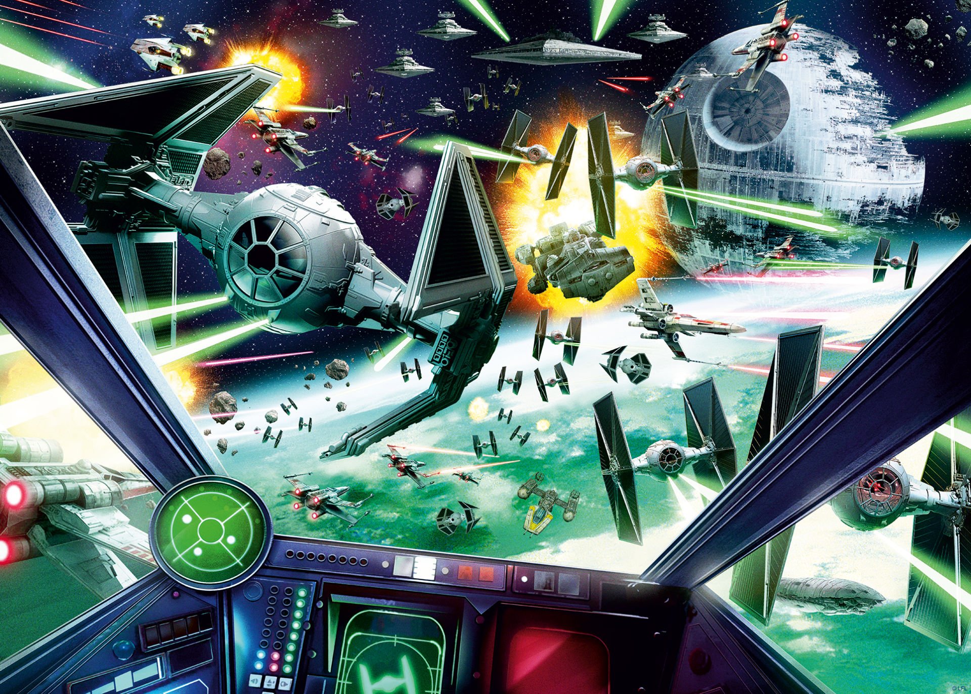 1000p Puzzle Star Wars X Wing