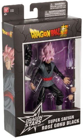 16 cm Dragon Ball Super Saiyan Rose Goku Black Poz Verilebilir Figür - Dragon Stars Serisi