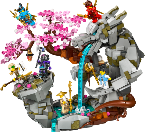 LEGO® NINJAGO® Ejderha Taşı Tapınağı 71819 - 6 Minifigür İçeren Yaratıcı Oyuncak Yapım Seti