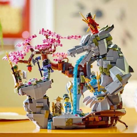 LEGO® NINJAGO® Ejderha Taşı Tapınağı 71819 - 6 Minifigür İçeren Yaratıcı Oyuncak Yapım Seti