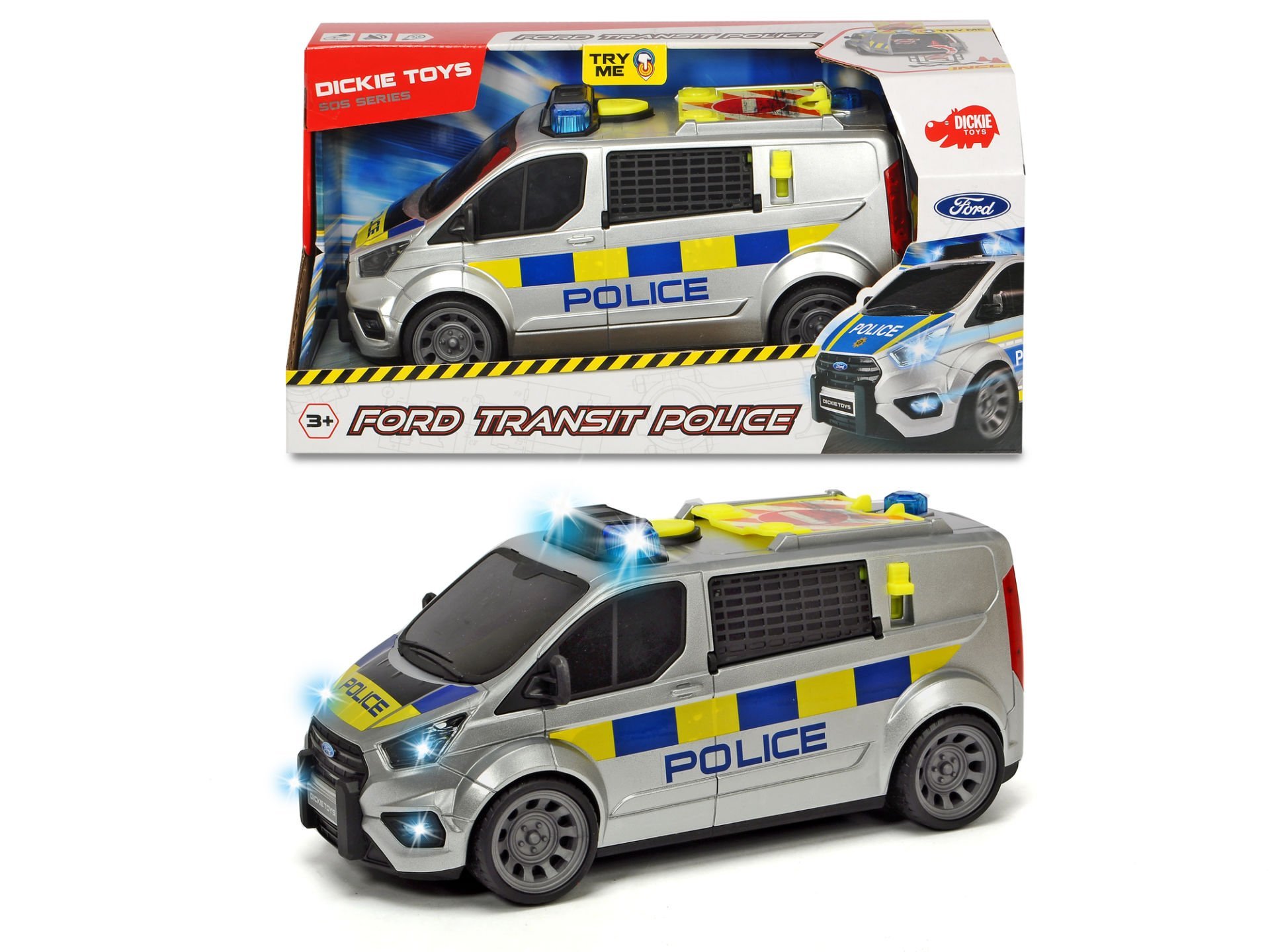 Ford Transit Polis 1:18 28cm