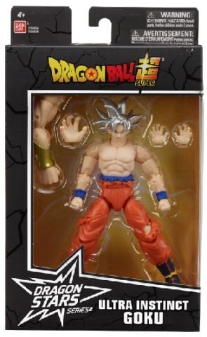 16 cm Dragon Ball Ultra Instinct Goku Poz Verilebilir Figür - Dragon Stars Serisi