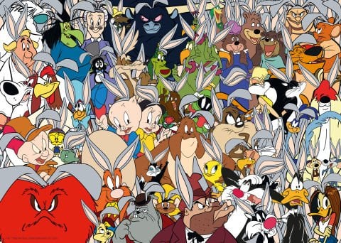 1000 Parça Puzzle Looney Tunes