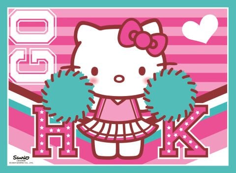 4 Puzzle Tek Kutuda Hello Kitty 12/16/20/24