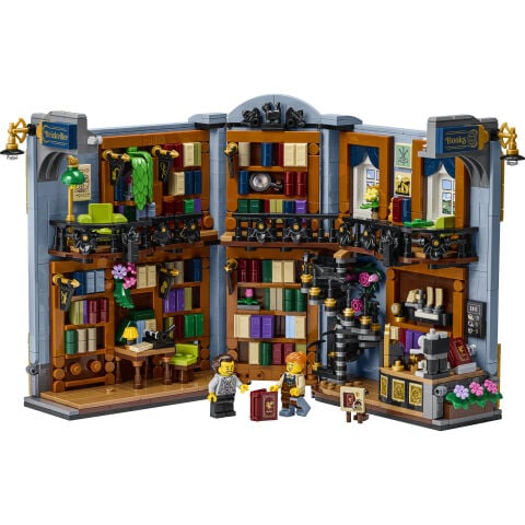 LEGO® Icons Kitabevi: Kitaplık Dekoru 11379