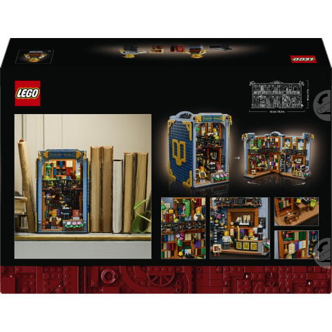 LEGO® Icons Kitabevi: Kitaplık Dekoru 11379