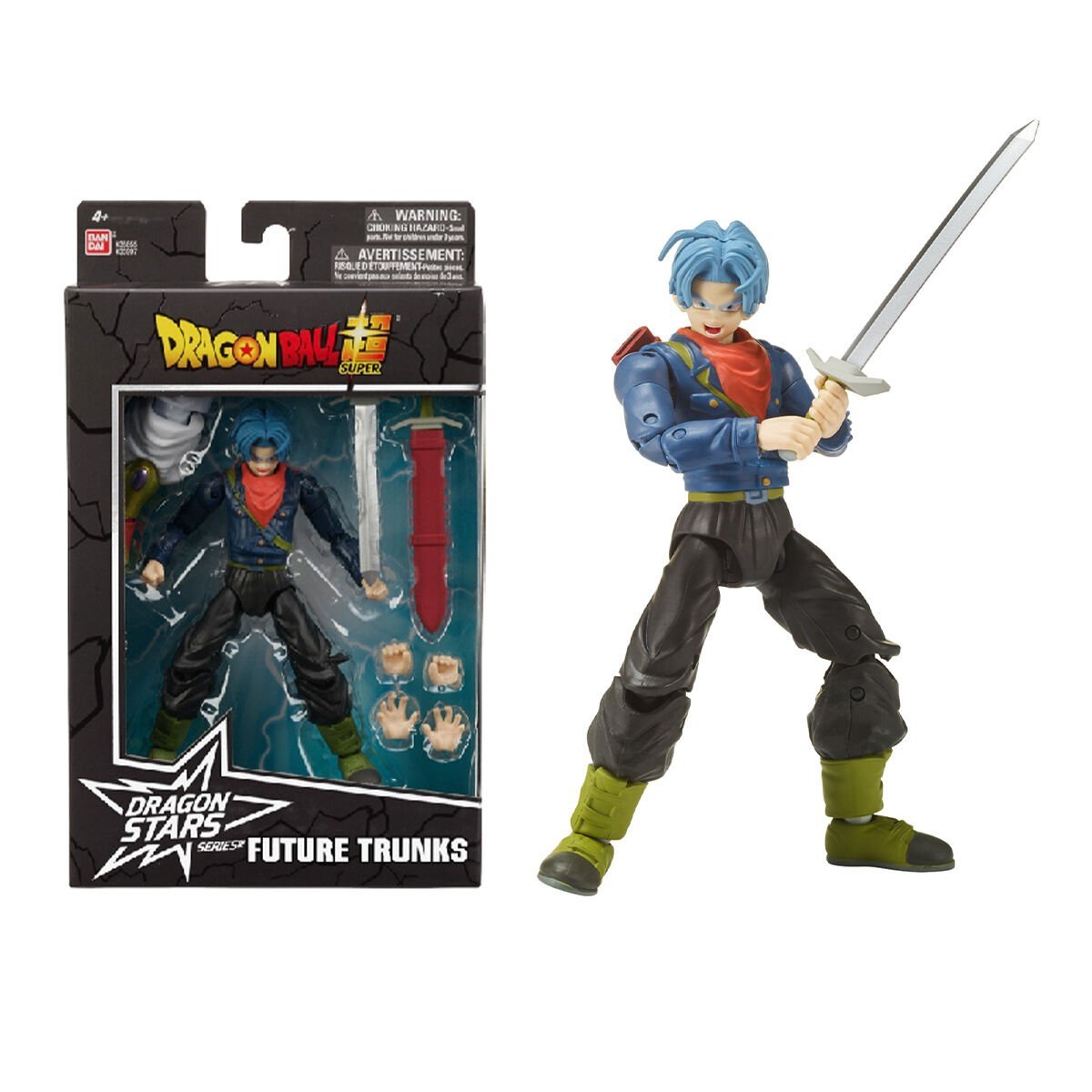 16 cm Dragon Ball Future Trunks Poz Verilebilir Figür - Dragon Stars Serisi