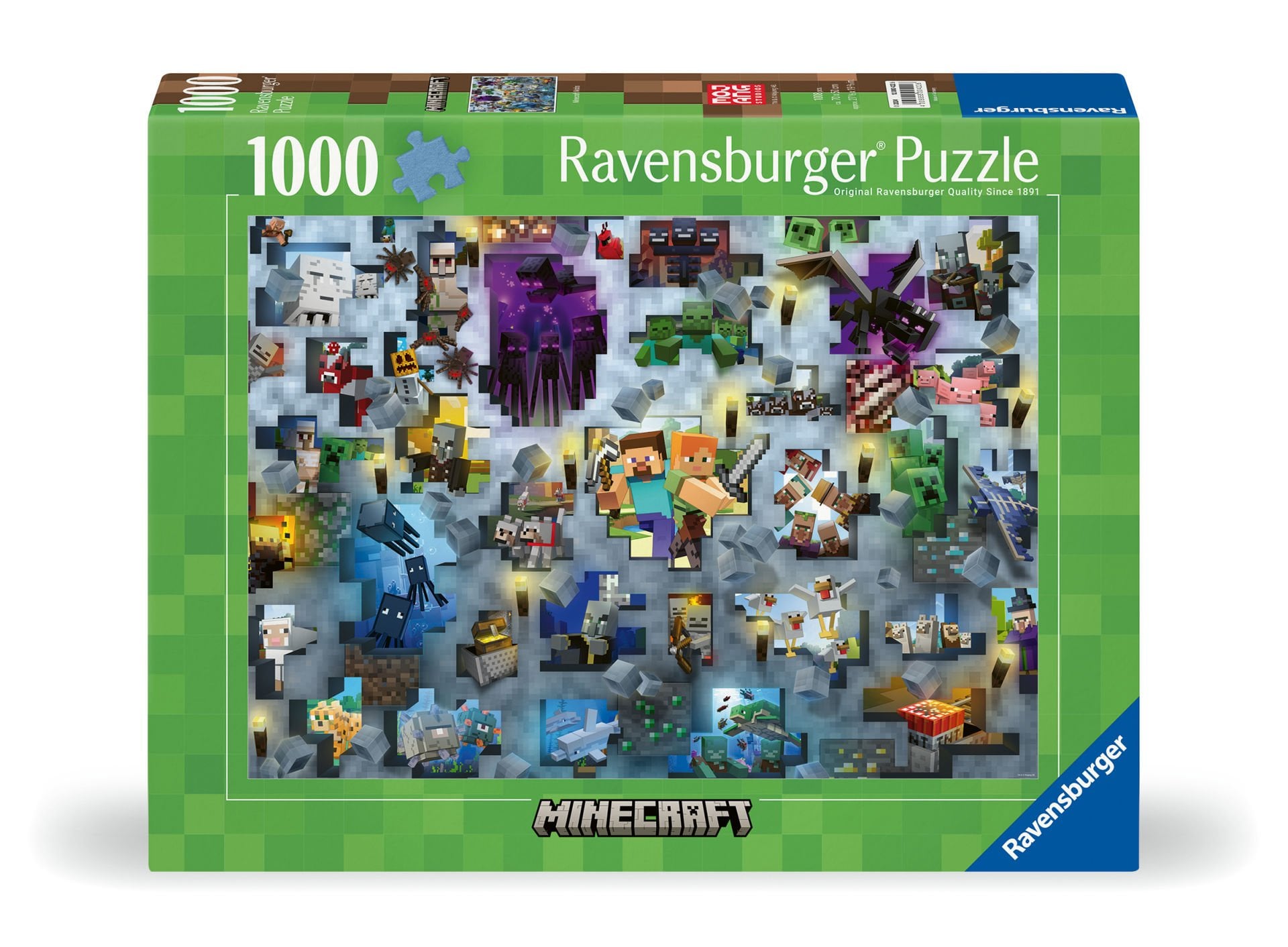 1000 Parçalı Puzzle Minecraft