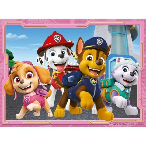 4 Puzzle Tek Kutuda Paw Patrol 12/16/20/24