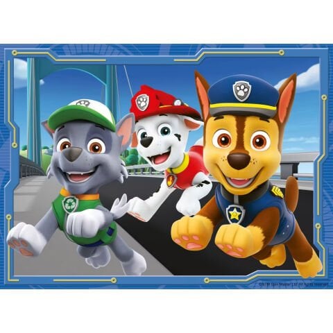 4 Puzzle Tek Kutuda Paw Patrol 12/16/20/24