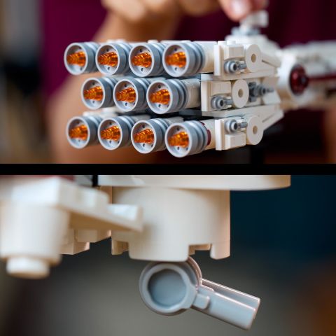 LEGO® Star Wars™ Tantive IV™ 75376 - Star Wars Seven Yetişkinler için İnşa Edilebilen Koleksiyonluk Yaratıcı Starship Modeli Yapım Seti (654 Parça)