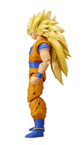 16 cm Dragon Ball Super Saiyan 3 Goku Poz Verilebilir Figür - Dragon Stars Serisi