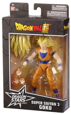 16 cm Dragon Ball Super Saiyan 3 Goku Poz Verilebilir Figür - Dragon Stars Serisi