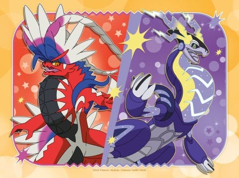 4 Puzzle Tek Kutuda Pokemon 12/16/20/24