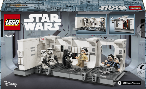 LEGO® Star Wars™ Tantive IV™’e Biniş 75387 -İnşa Edilebilen Yaratıcı Oyuncak Yapım Seti (502 Parça)