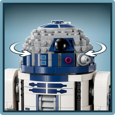 LEGO® Star Wars™ R2-D2™ 75379 - 10 Yaş ve Üzeri Star Wars Sevenler için Yaratıcı Oyuncak Yapım Seti (1050 Parça)
