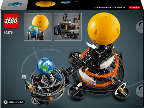 LEGO® Technic Dünya ve Ay Yörüngesi 42179 - 10 Yaş ve Üzeri Uzay Meraklısı Çocuklar için Koleksiyonluk Yaratıcı Oyuncak Model Yapım Seti (526 Parça)