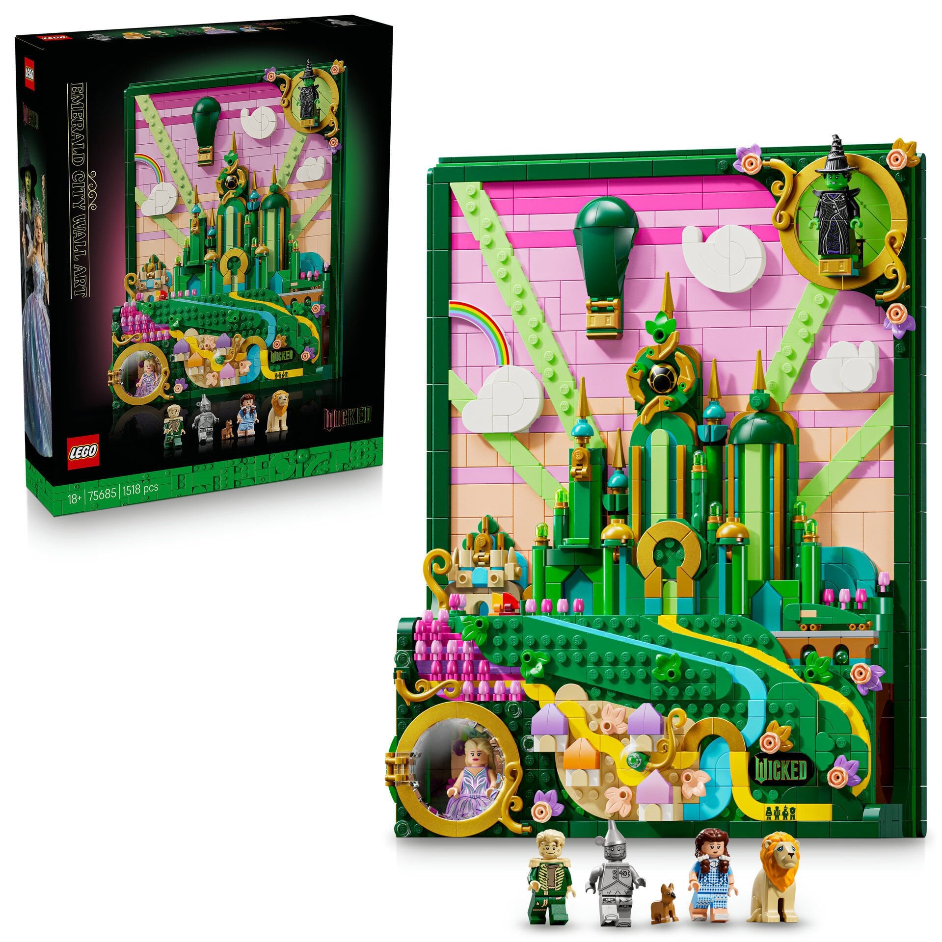 LEGO® Wicked Emerald City Duvar Tablosu 75685