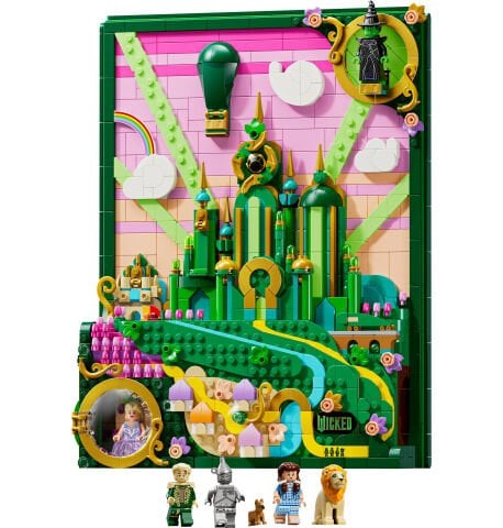 LEGO® Wicked Emerald City Duvar Tablosu 75685