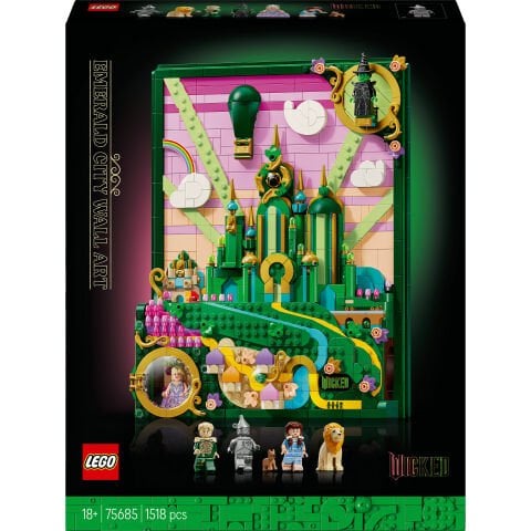 LEGO® Wicked Emerald City Duvar Tablosu 75685