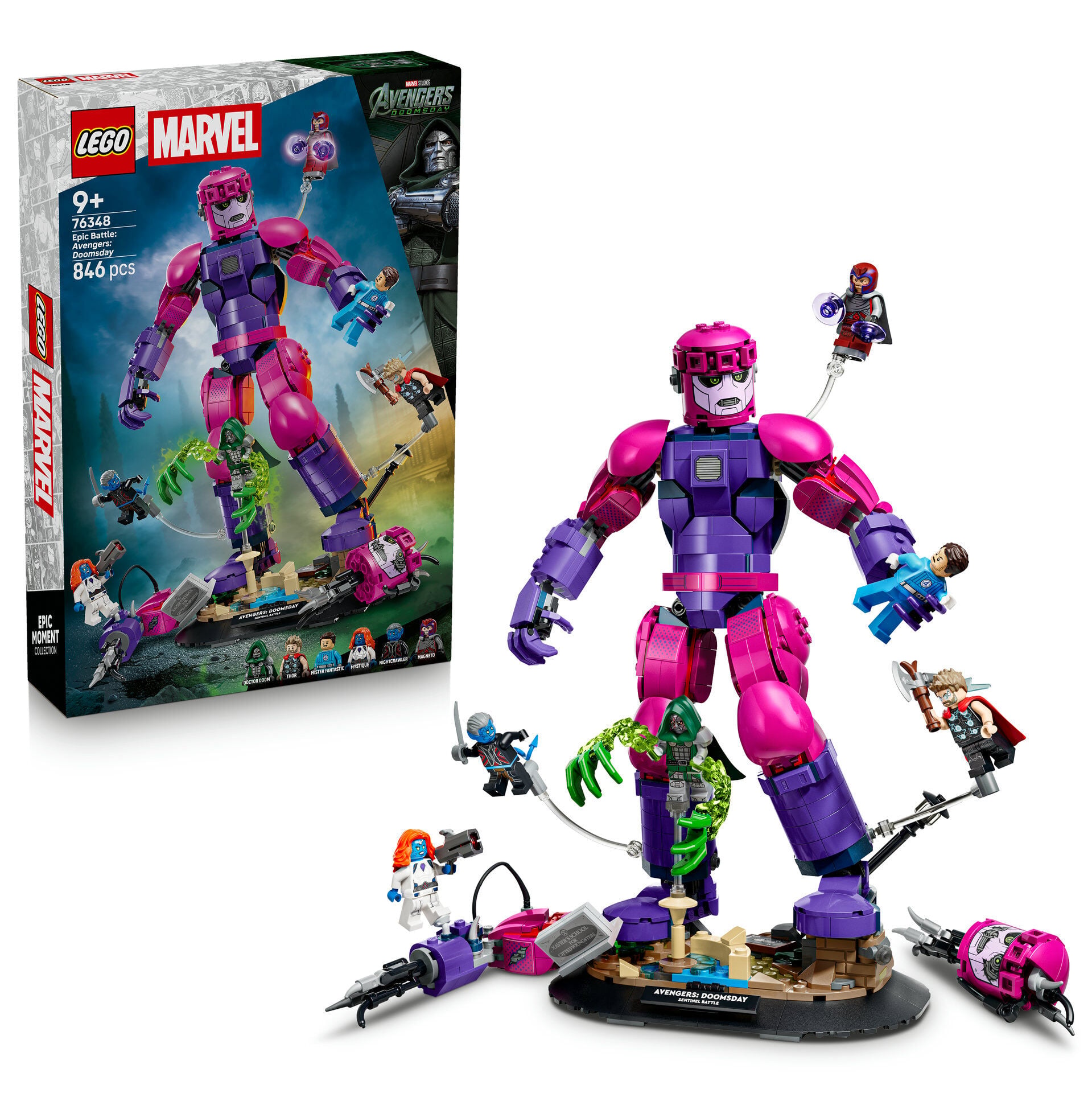 LEGO® ǀ Marvel Efsanevi Savaş: Avengers: Doomsday 76348
