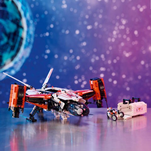 LEGO® Technic VTOL Ağır Kargo Uzay Gemisi LT81 42181 - 10 Yaş ve Üzeri Uzay Meraklısı Çocuklar için Yaratıcı Oyuncak Yapım Seti