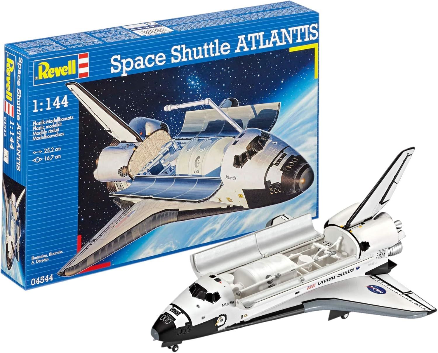 Revell Space Shuttle Atlantis-4544