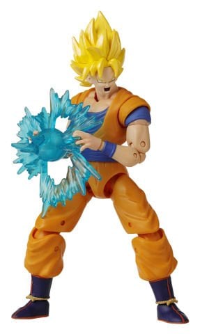 16 cm Dragon Ball Super Saiyan Goku Poz Verilebilir Figür & Aksesuarları - Dragon Stars Power Up Pack Serisi