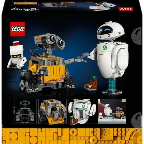 LEGO® ǀ Disney ve Pixar WALL-E ve EVE Animasyon Film Yapım Seti 43279