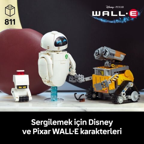 LEGO® ǀ Disney ve Pixar WALL-E ve EVE Animasyon Film Yapım Seti 43279