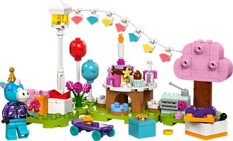 LEGO® Animal Crossing™ Julian Doğum Gününü Kutluyor 77046 - 6 Yaş ve Üzeri Çocuklar için Yaratıcı Oyuncak Yapım Seti
