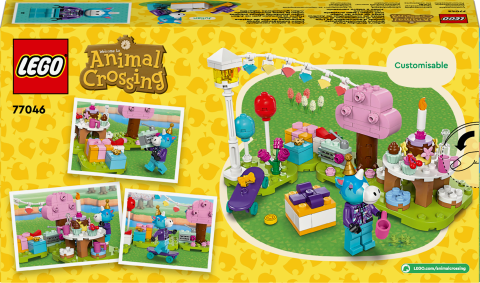 LEGO® Animal Crossing™ Julian Doğum Gününü Kutluyor 77046 - 6 Yaş ve Üzeri Çocuklar için Yaratıcı Oyuncak Yapım Seti