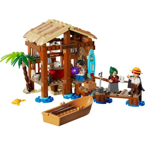 LEGO® ONE PIECE Yel Değirmeni Köyü Kulübesi Yapım Seti 75636
